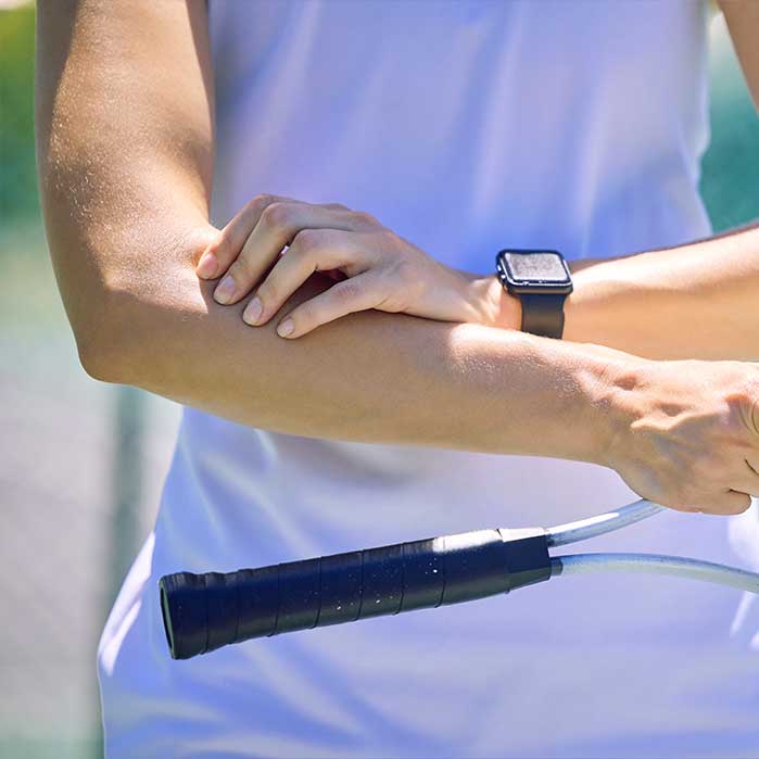 Tennis elbow chiropractor in Hendersonville